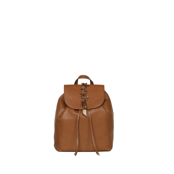 Leather DAHLIA Saddle Bag