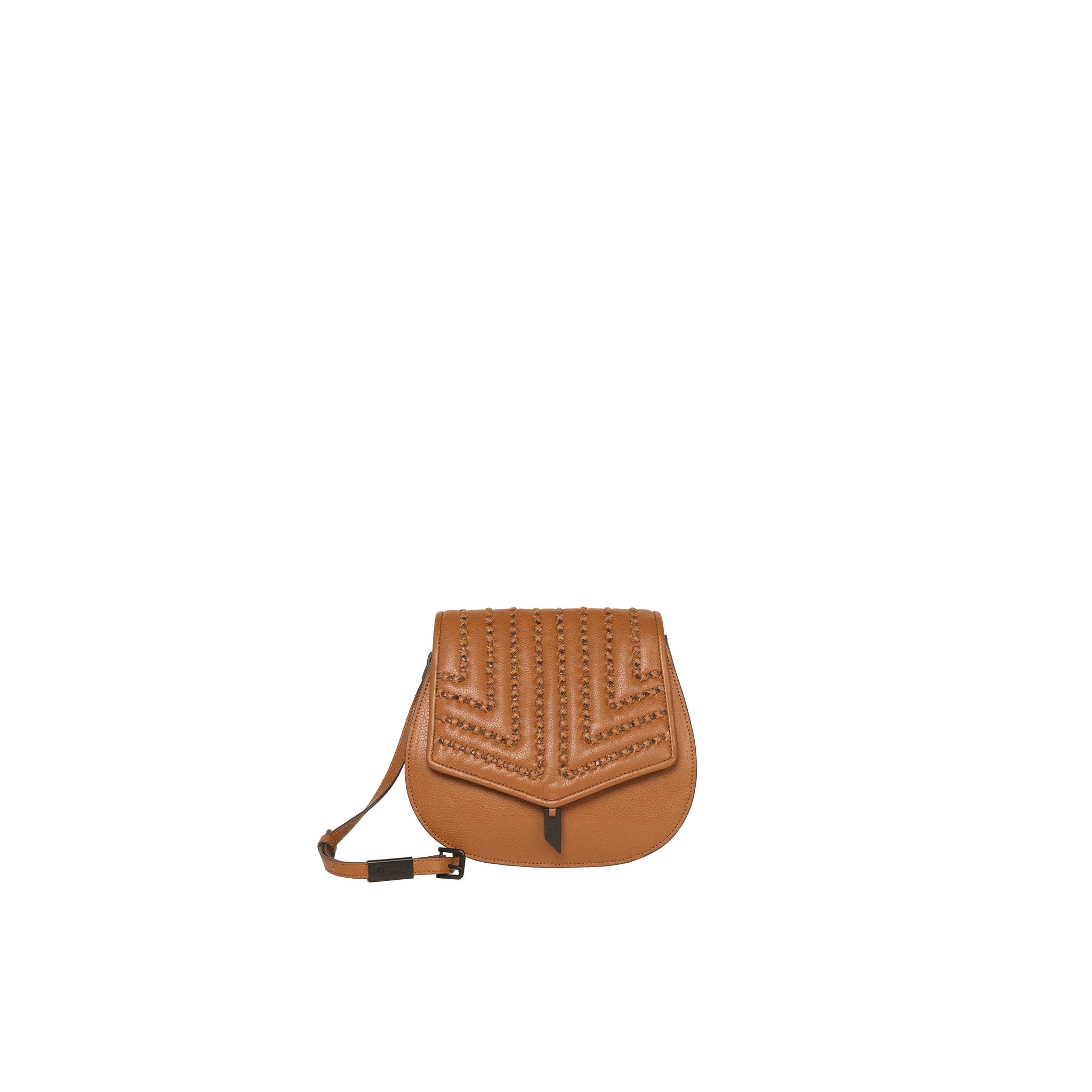 Zoe Leather Crossbody Bag